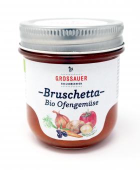 Grossauer Edelkonserven Bruschetta Bio Ofengemüse 